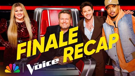 everything that happened in the live finale the voice nbc youtube