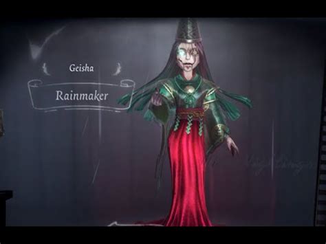 Rainmaker New Geisha Skin Gameplay Identity V YouTube