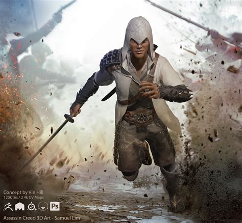 Artstation Assassins Creed 3d Fan Art