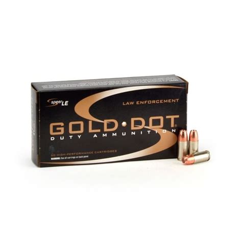 Speer Gold Dot 9mm 124 Grain P Jhp 9mm Ammo For Sale Ammunition Depot