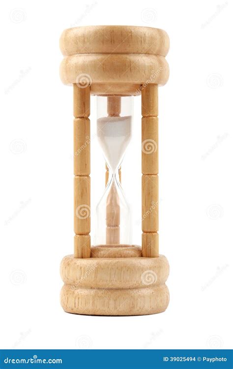Hourglass Isolated On White Stock Photo Image Of Countdown History