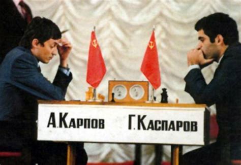 Kasparov Vs Karpov Young Pretender Proves He Really Is The Best Chess Player In History As He