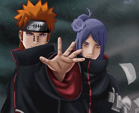 Pain And Konan By Aprilelvidge Pain Naruto Naruto Vs Sasuke Naruto