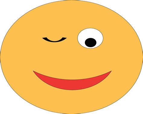 Emoji Wink Png Isolated Image Png Mart