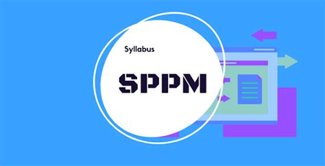 Sppm Software Process And Project Management Syllabus