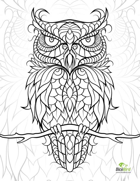 If you would like to use them commercially or would like a custom one, send me a message on here, or kik me (my kik is sparklemurderer). Sugar Skull Owl Coloring Pages at GetColorings.com | Free ...