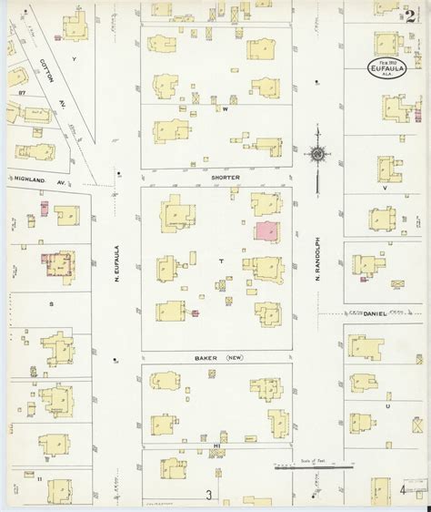 Image 2 Of Sanborn Fire Insurance Map From Eufaula Barbour County