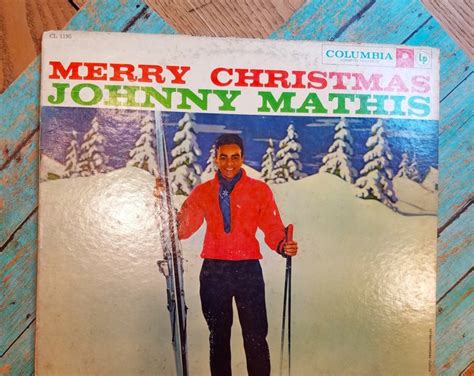 Johnny Mathis Merry Christmas Full Vinyl Album 1958 Etsy