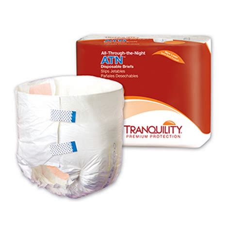 Tranquility Atn Diapers All Through The Night Disposable Brief