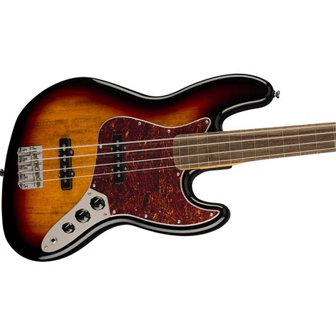 Squier Classic Vibe 60s Jazz Bass Fretless 3ts Fretless Bass Guitar