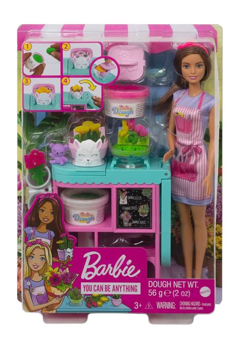 Barbie Florist Doll And Play Dough Playset Gtn59 Island Treasure Toys