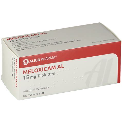 Meloxicam Al 15 Mg Tabletten Shop
