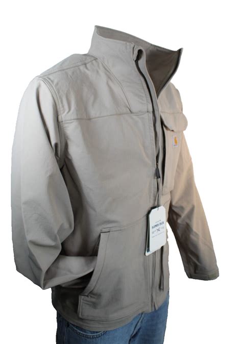new carhartt size large super dux rain defender sand color men jacket msrp 120 ebay