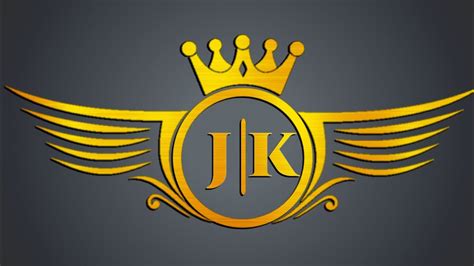 How To Make Jk Logo Pixellab Logo Tutorial 3d Logo Youtube