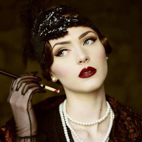 Retro Beauty Vintage Makeup 1920s Makeup Gatsby Makeup