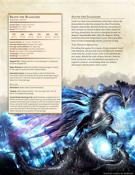 Dnd 5e Homebrew — Darksouls Monsters Part 2 By Braggadouchio Dungeons
