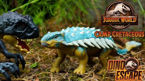 Bumpy Unboxing Mattel Jurassic World Dino Escape Camp Cretaceous
