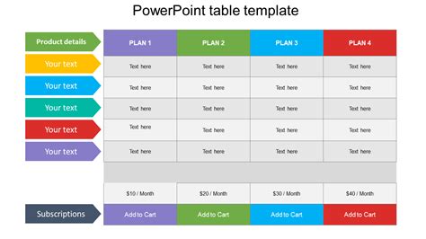 Powerpoint Table Template Free Printable Word Searches