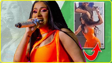 Cardi B Throws Microphone At Fan Who Threw Drink On Her YouTube