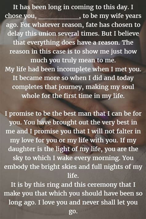 Pin By Cris Snyder On Wedding Vows Personal Wedding Vows Wedding Vows To Husband Wedding