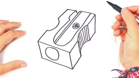 How To Draw A Sharpener Sharpener Easy Draw Tutorial