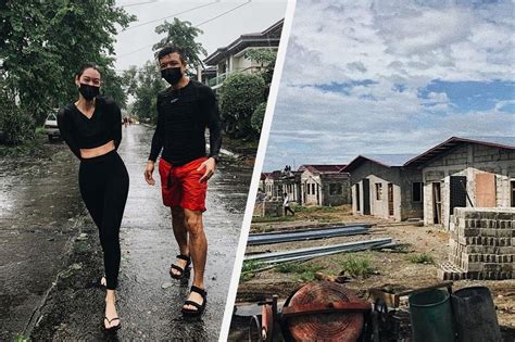 Jericho Rosales Kim Jones Help Build Homes For Ulysses Survivors