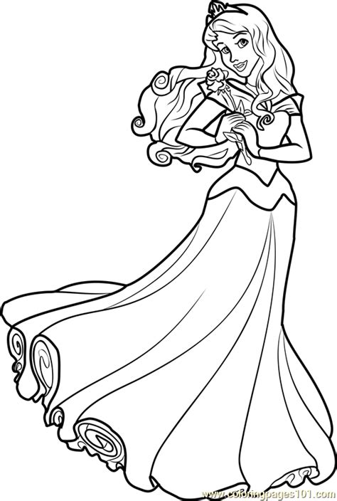 Hi kids welcome to sysy coloring tv, where you learn how to color all kinds of coloring pages, fun coloring activity for kids toddlers and children. Princess Aurora Coloring Page - Free Disney Princesses ...