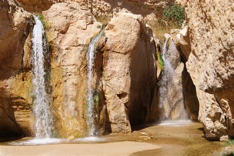 Waterfalls In Tamerza Mountain Oasis Tunisia Tunisia Africa Tunisia
