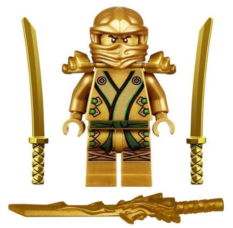 New Lego Ninjago Golden Ninja Minifig 70503 Minifigure Figure Gold