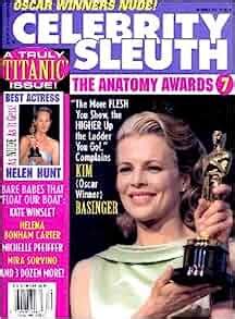 Celebrity Sleuth Magazine Volume 11 Number 9 1998 Nude Celebrity