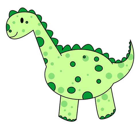 Dinosaur Cartoon Cute Green Free Image On Pixabay