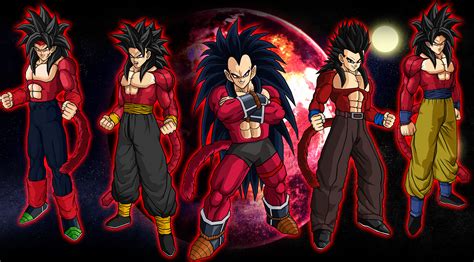 Updated notes on getting uub and metal cooler. Bardock Family SSJ4 by theothersmen on DeviantArt