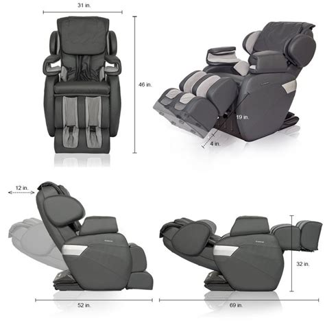 Relaxonchair Full Body Zero Gravity Shiatsu Massage Chair With Builtin