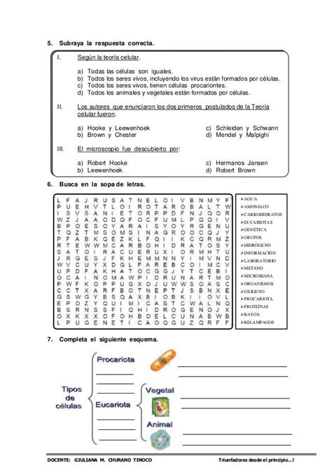 Guía De Reforzamiento Celula Procariota