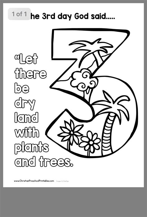 Genesis Sunday School Pages Coloring Pages