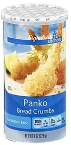 Signature Select Panko Bread Crumbs 8 Oz Nutrition Information Innit