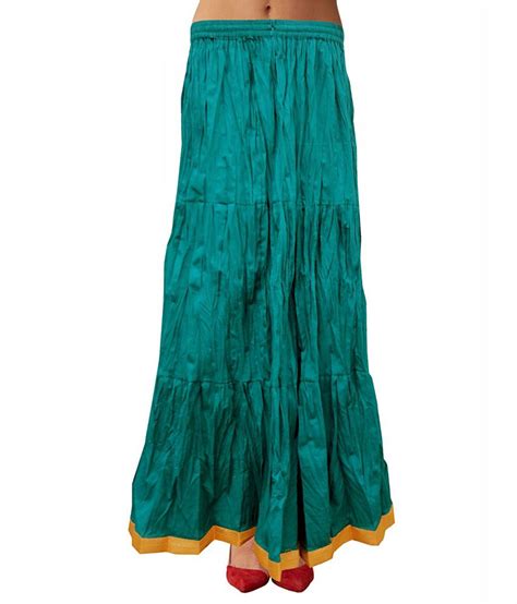 Buy Sttoffa Indian Cotton Skirt Womans Party Wear Skirt Lace Work