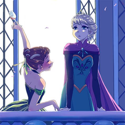 Elsa And Anna Disney And 1 More Drawn By Fujimaru