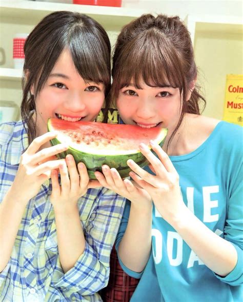 Ikuta Erika And Nishino Nanase Nogizaka46 Hot Dog Buns Hot Dogs Ikuta