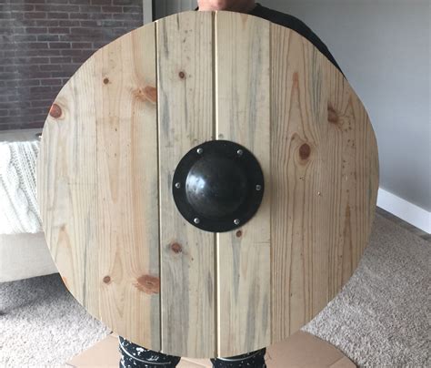 Homemade Viking Shield By Me Viking Shield Wooden Shield Viking