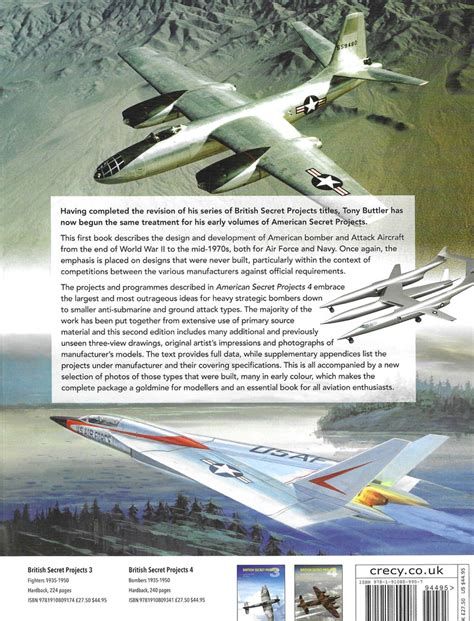 American Secret Projects 4 Best Airplane Books Warbird Bunker