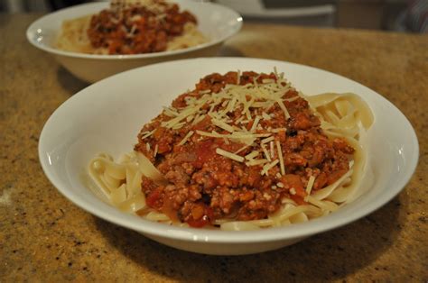 Spaghetti Bolognese Lower Calorie Version Claire K Creations
