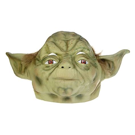Buy Star Wars Yoda Latex Mask Official Disney Merchandise Fancy