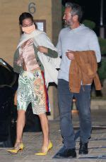 Brooke Burke And Scott Rigsby Out For Dinner In Malibu
