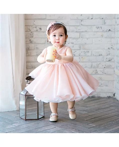 High End Pink Tutu Flower Girl Dress Toddler Girls Pageant Gown Tg7014