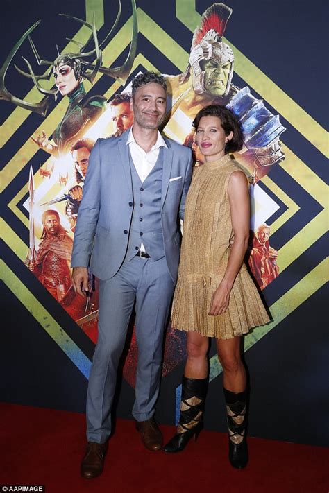 Producer chelsea winstanley (l) and director taika waititi at the world premiere of marvel studios' thor: Chris Hemsworth greets fans at Thor: Ragnarok premiere ...