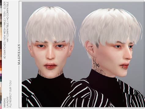 Kpop Idol Hair Sims 4 Cc