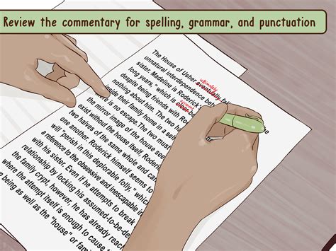 How To Write A Literary Commentary With Examples Wikihow
