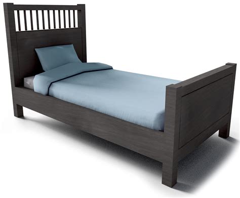 Single mattress & double & king size mattresses for a great night's sleep. BIM object - Hemnes Single Bed Frame Small - IKEA ...