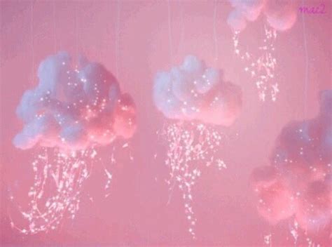 Pink Cotton Candy Clouds🍥 Pink Tumblr Aesthetic Aesthetic Light